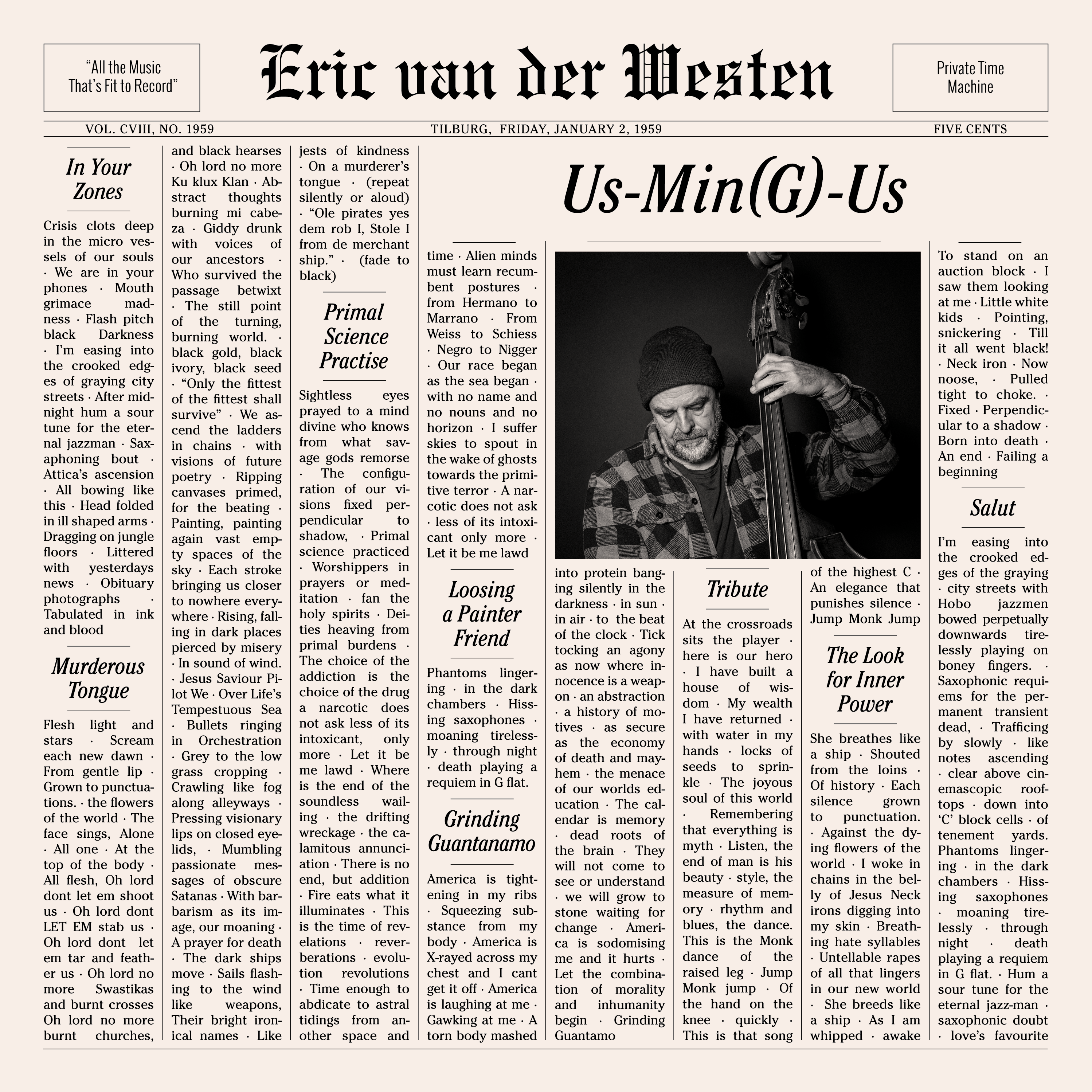 Eric Van Der Westen’s Private Time Machine – Us-Min(G)-Us (2023)